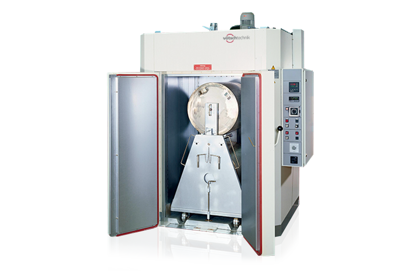 加热烘箱 VTU 100/150-250 °C 配置充电车和滚筒