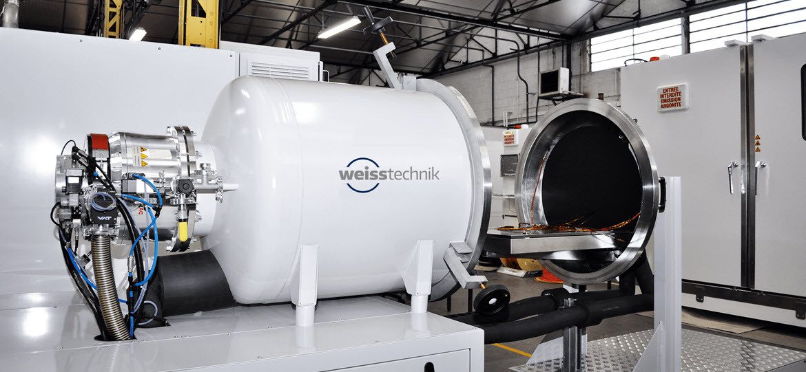 Radiall places its trust in vacuum chambers by Weiss Technik