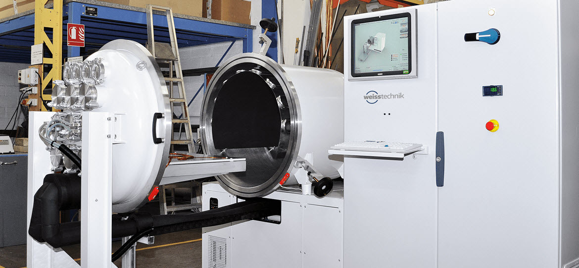 Radiall places its trust in vacuum chambers by Weiss Technik