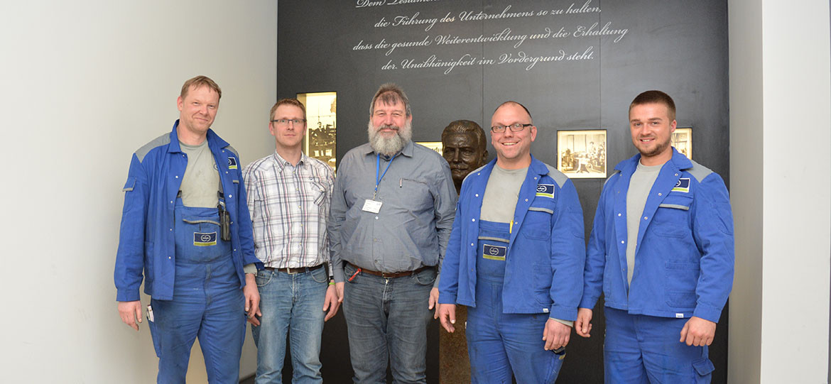 Schunk working group donates reward for improvement suggestion