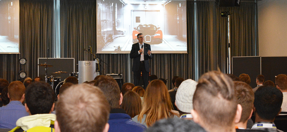 Around 350 students attended the Campus@Schunk event
