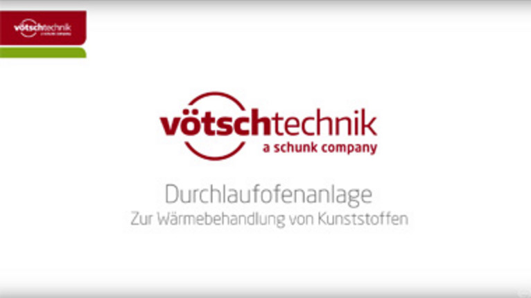 vötschtechnik Continous Oven Systems, VDU/VDL - Continuous oven systems