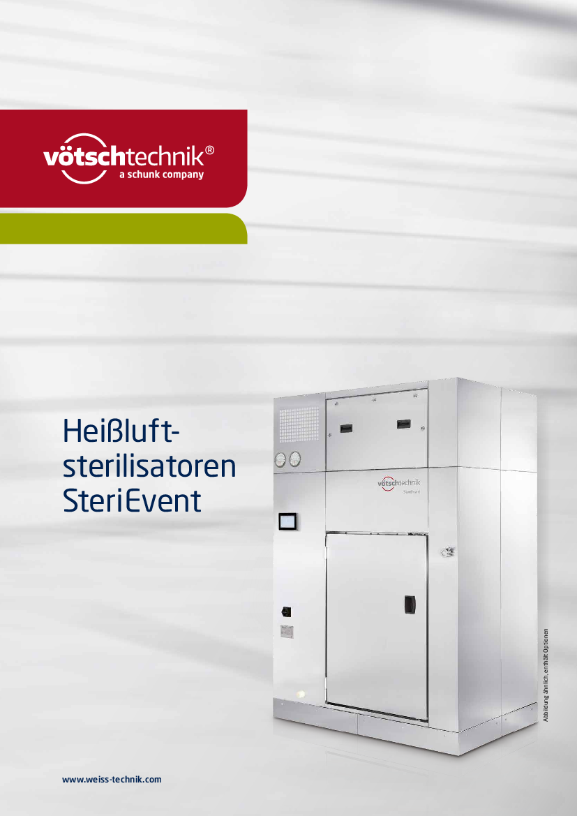 Download: Heißluftsterilisatoren, SteriEvent