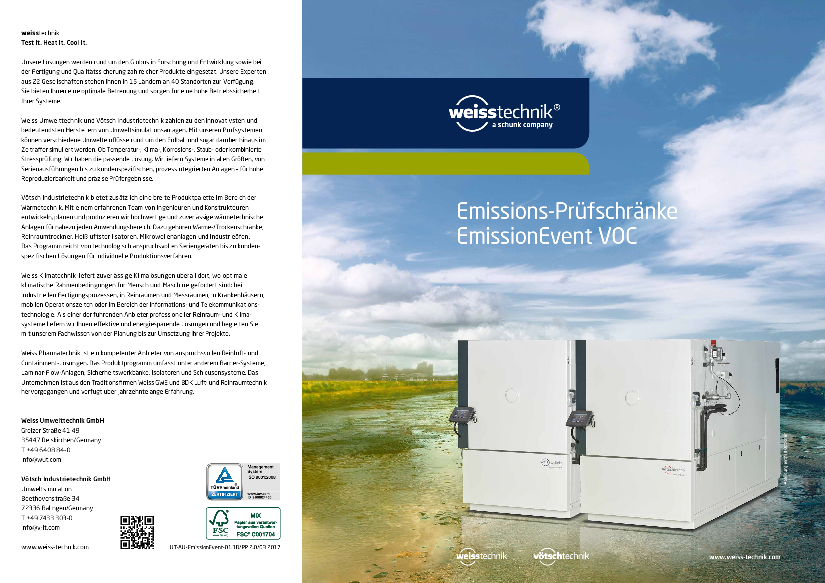 Download: Emissions-Prüfschränke EmissionEvent VOC