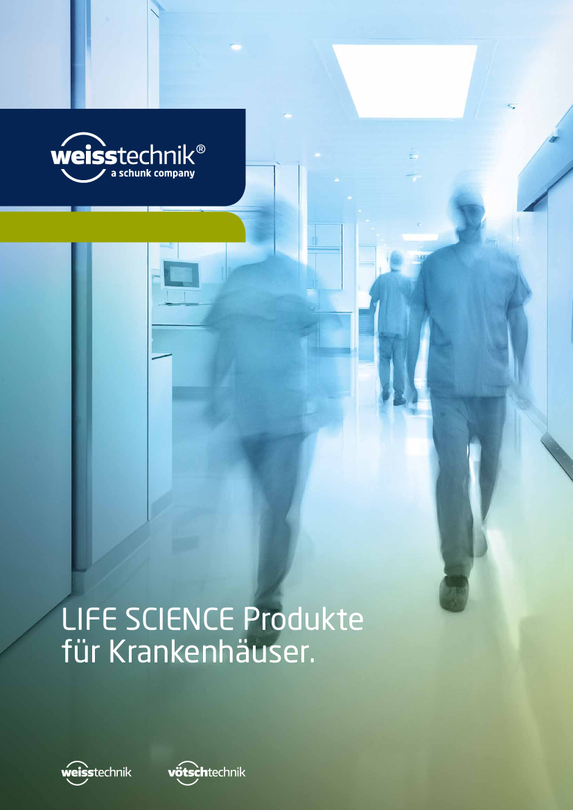 Download: LIFE SCIENCE Produkte für Krankenhäuser.