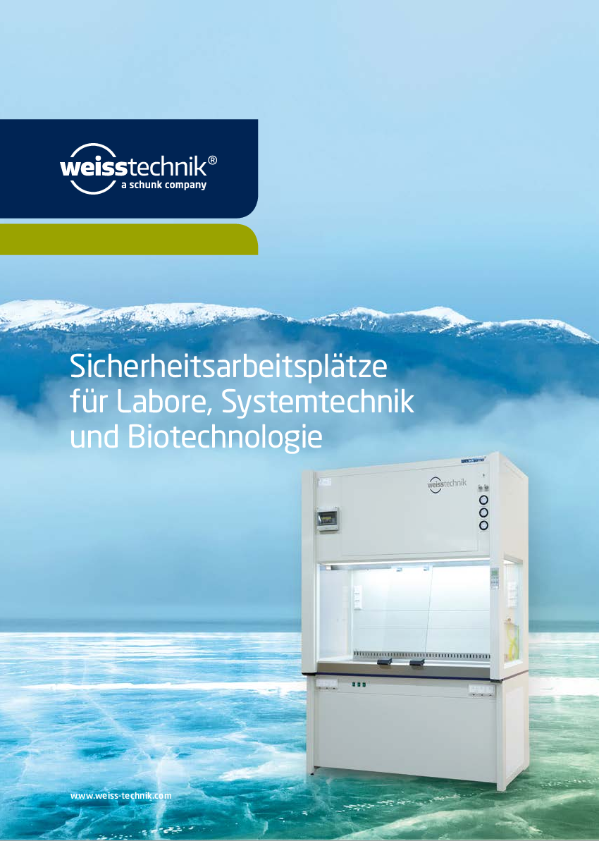Download: Sicherheitsarbeitsplätze für Labore, Systemtechnik und Biotechnologie
