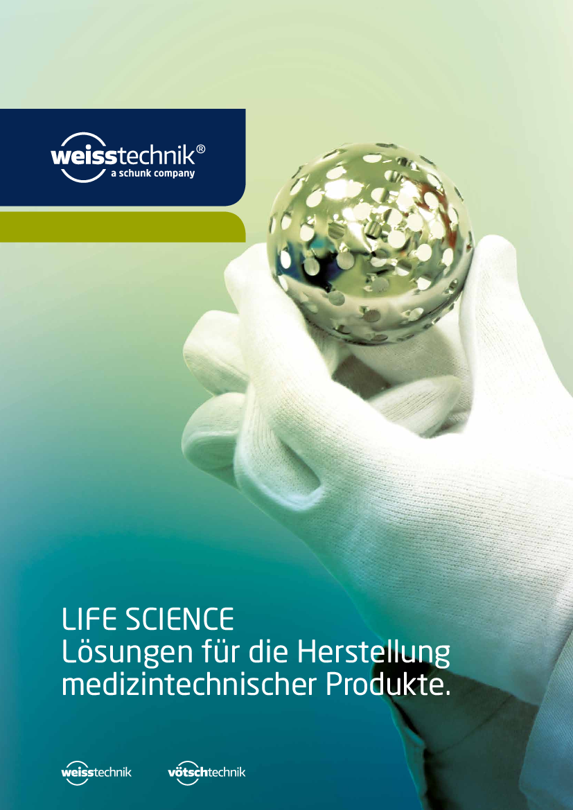 Download: LIFE SCIENCE Lösungen für die Herstellung medizintechnischer Produkte.