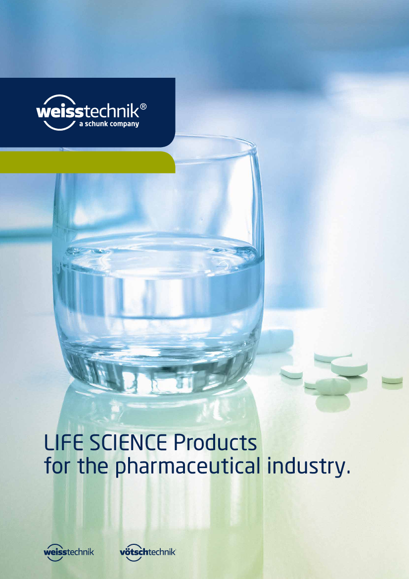 Download [.pdf]: LIFE SCIENCE Products for the pharmaceutical industry.