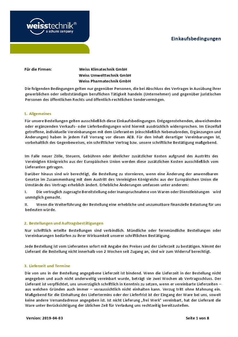 Download [.pdf]: Allgemeine Einkaufsbedingungen
